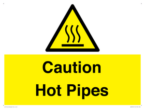 Caution Hot Pipes